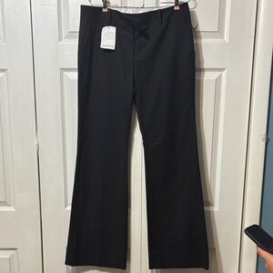 L'AGENCE Classic Black Dress Pants